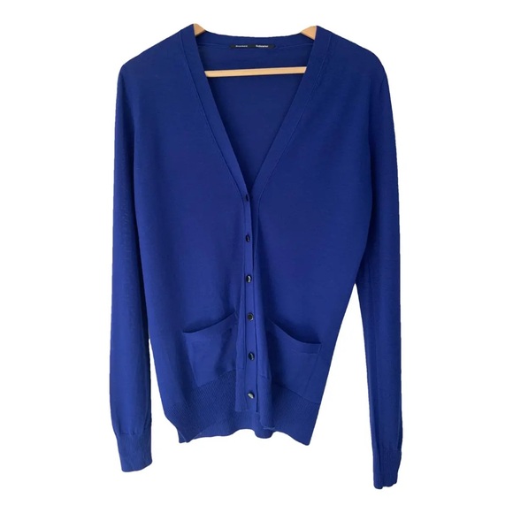 Proenza Schouler Royal Blue Cardigan Size XS - Picture 1 of 7